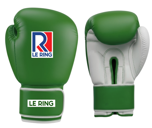 Le Ring Velcro Gloves | Green