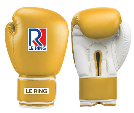 Le Ring Velcro Gloves | Yellow