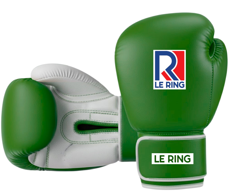 Le Ring Velcro Gloves | Green