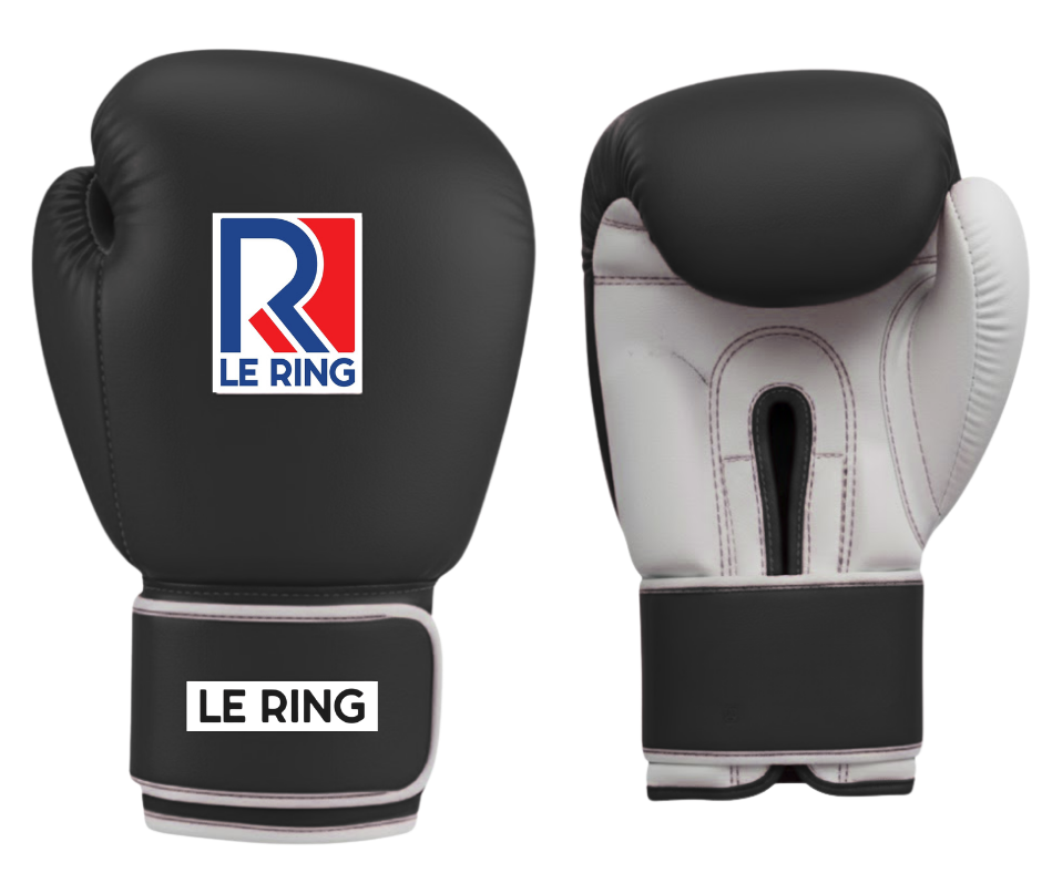 Le Ring Velcro Gloves | Black
