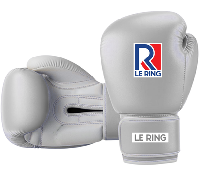 Le Ring Velcro Gloves | White