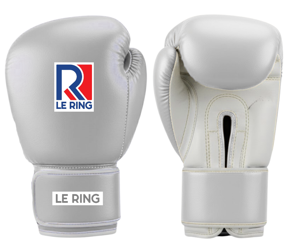 Le Ring Velcro Gloves | White