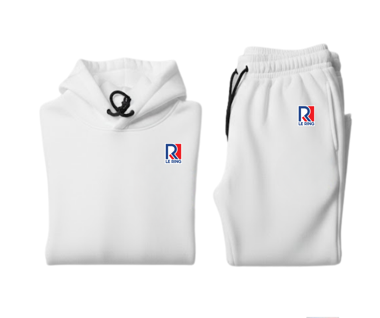 Le Ring Hoodie & Pants | White