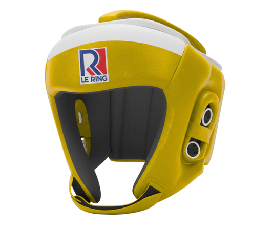 Le Ring Open Face Headgear | Yellow