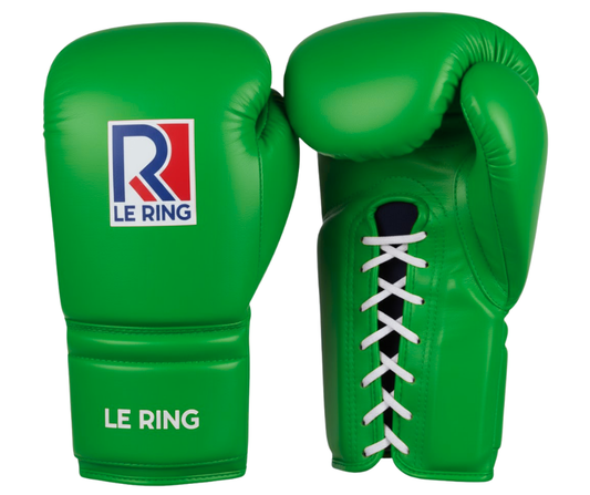 Le Ring Lace-Up Gloves | Green