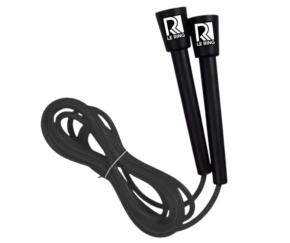 Le Ring Skipping Rope | Black